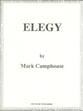 Elegy Concert Band sheet music cover